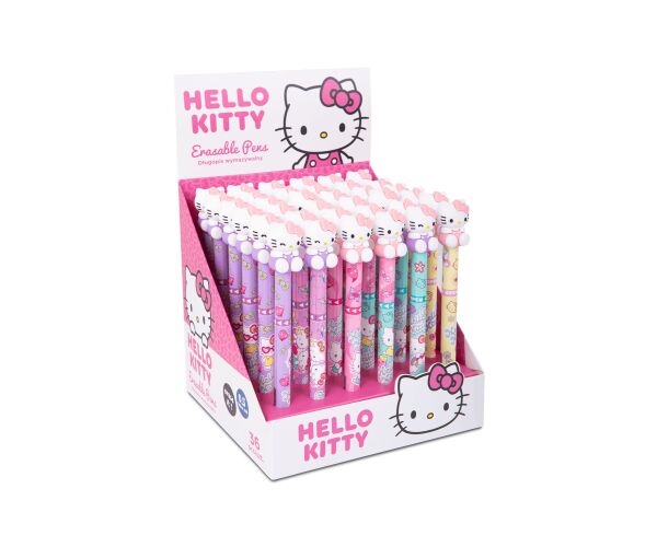 Gumovací pero Hello Kitty s figurkou TWIST